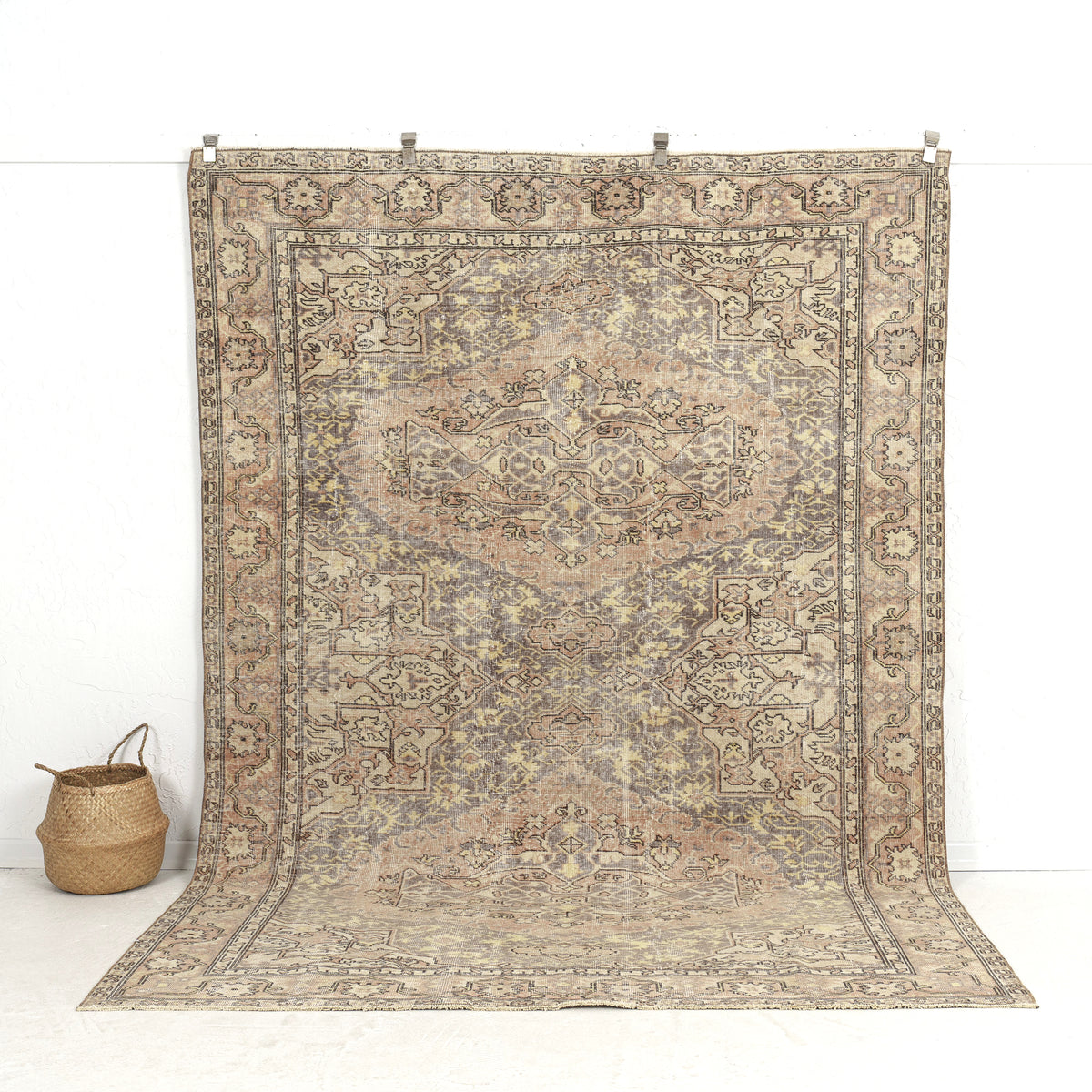 Trifene - Vintage Turkish Area Rug