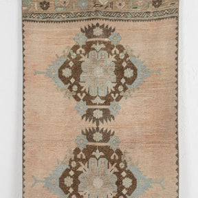 turkish made 3x12 runner rug, adding character to any entryway, hallway, bedroom, kitchen, living room