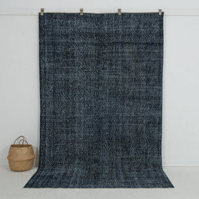 blue vintage 5x9 area rug - perfect for the living room, bedroom, dining room, entryway, office