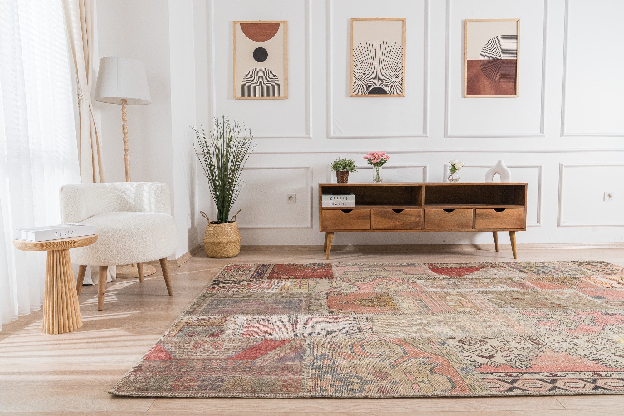 Jacinda - Living Room Rug, Premium Handmade Craft