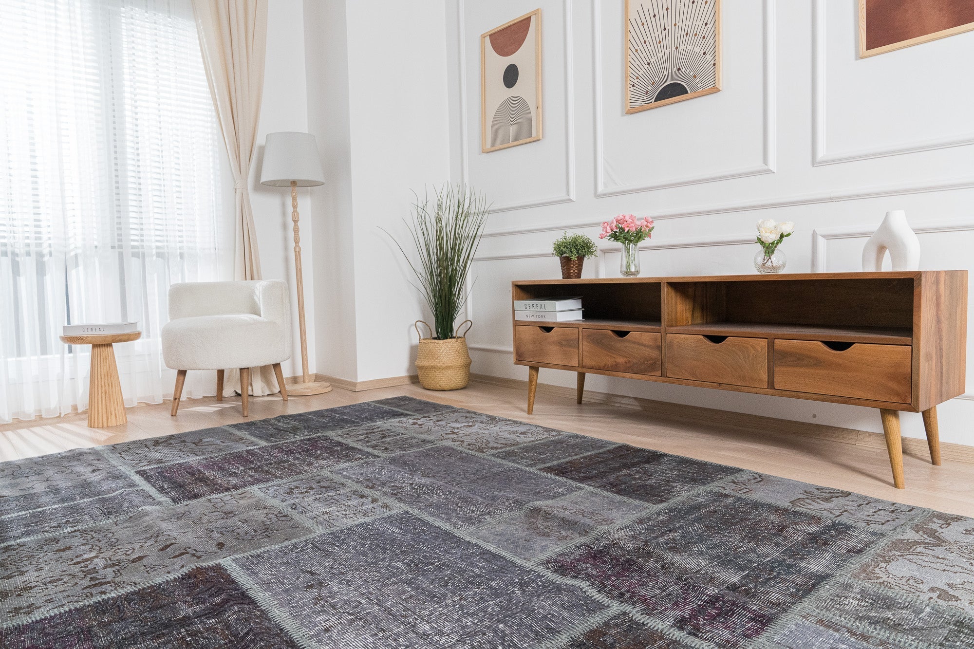 Sakina - Living Room Rug, Curated Vintage Collection