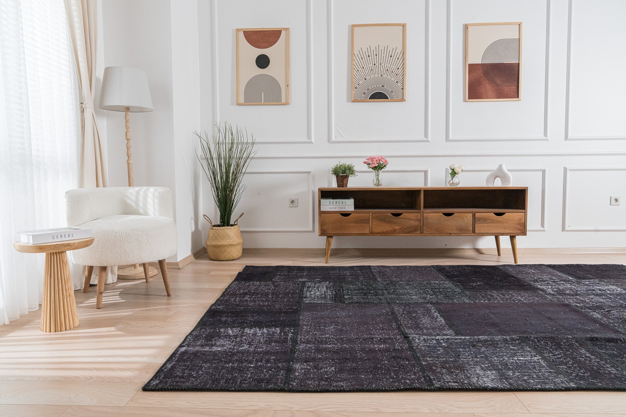 Olayinka - Handmade Turkish Rug, Rich in Tradition