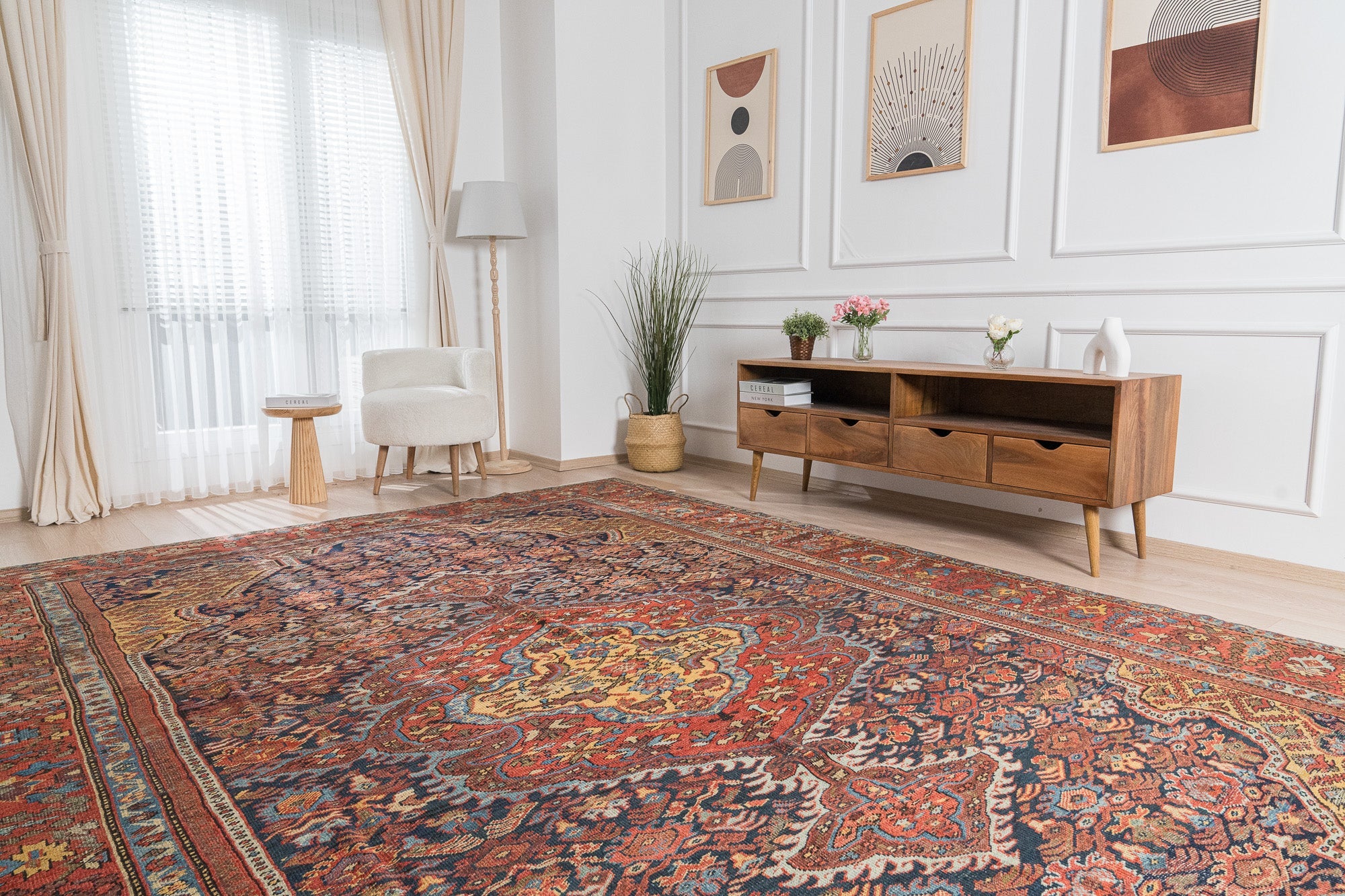 Quenby - Living Room Rug, Curated Vintage Collection