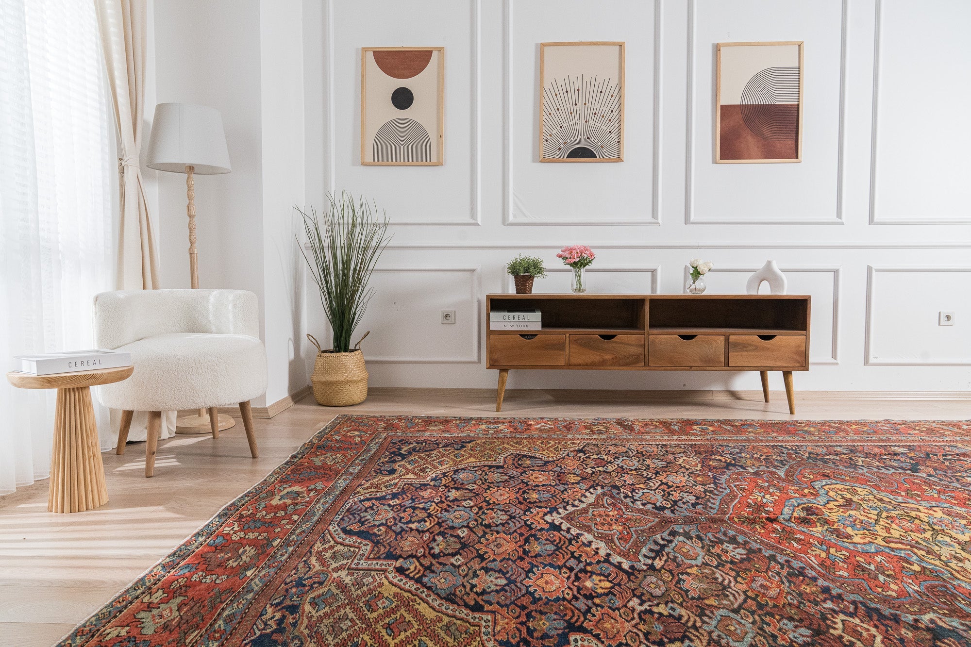 Quenby - Dining Room Rug, Authentic Oriental Design