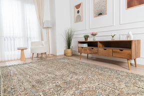 Polina - Dining Room Rug, Antique Oriental Masterpiece