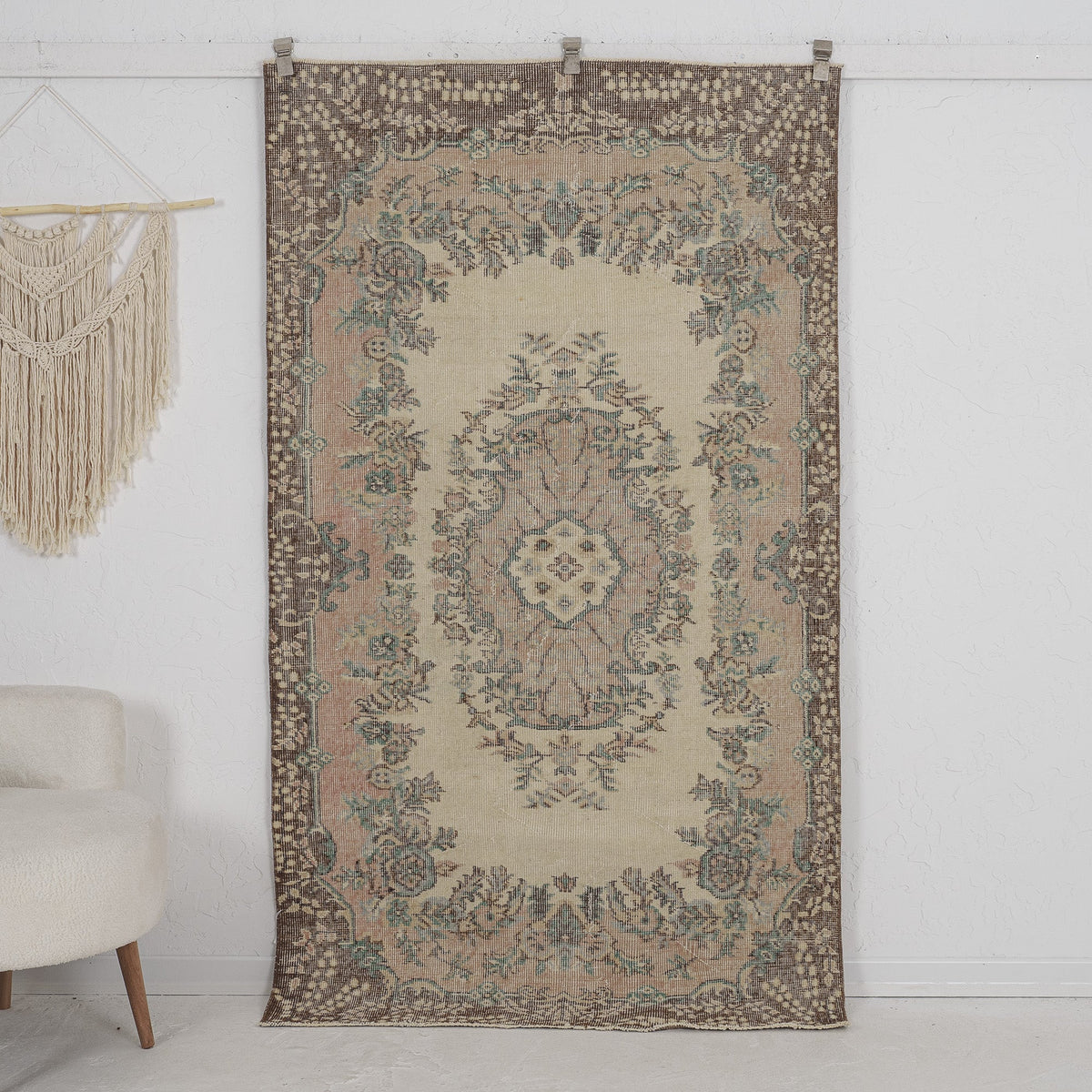 Cyra - Vintage Turkish Small Rug