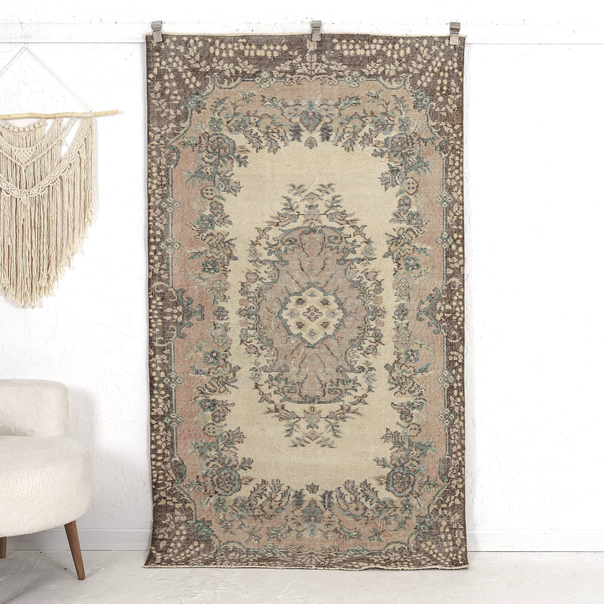 Cyra - Vintage Turkish Small Rug