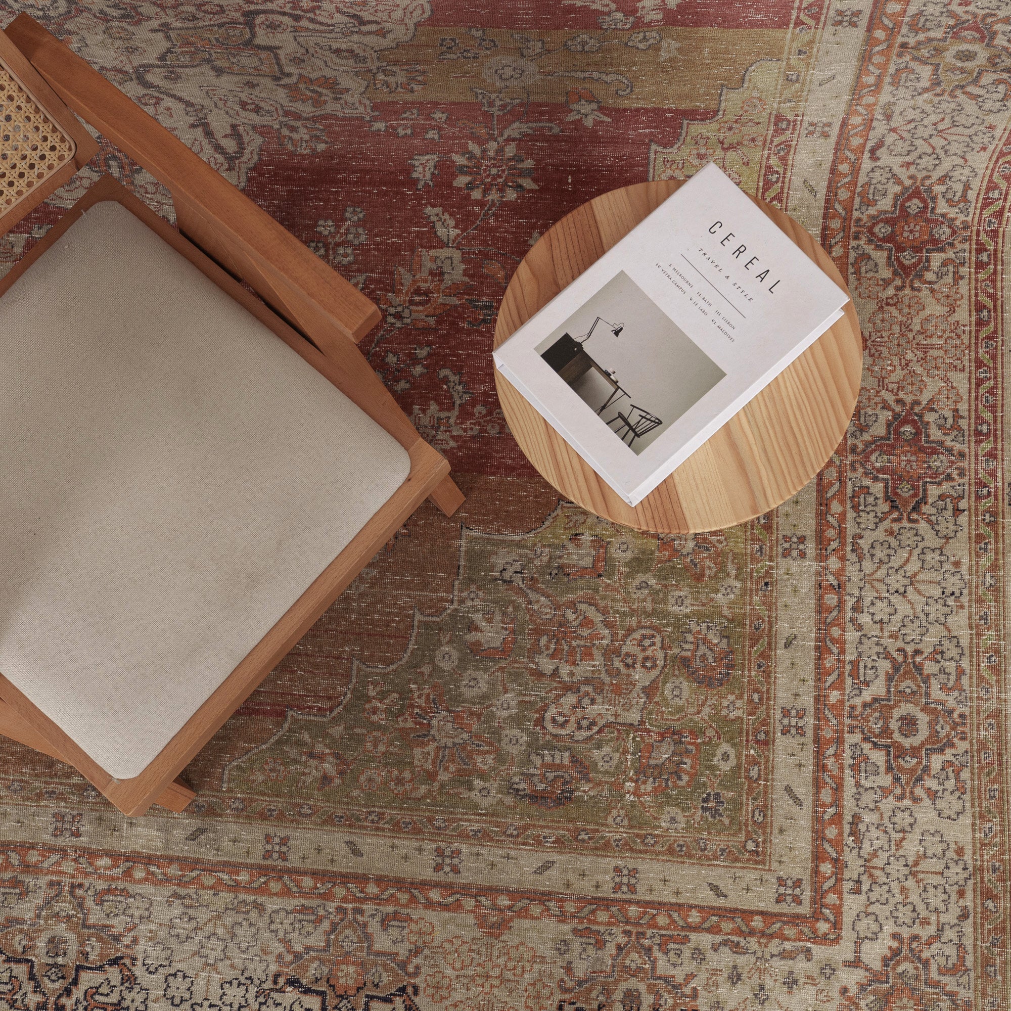 Ondine - Turkish Rug, Vintage Charm for Modern Spaces