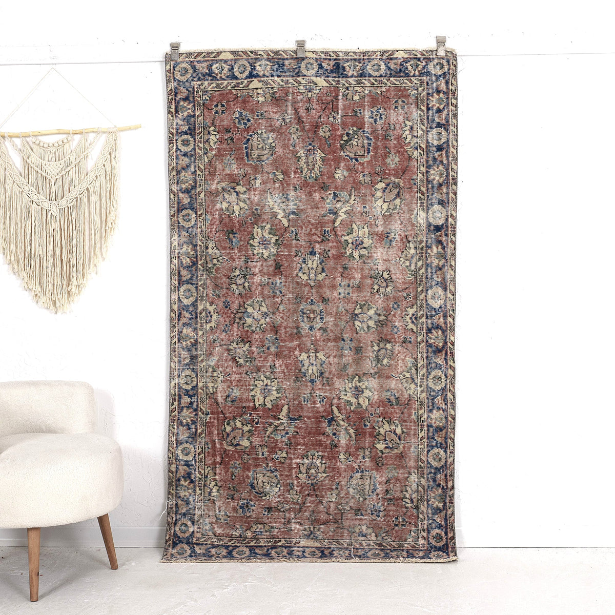 Julianda - Vintage Turkish Small Rug