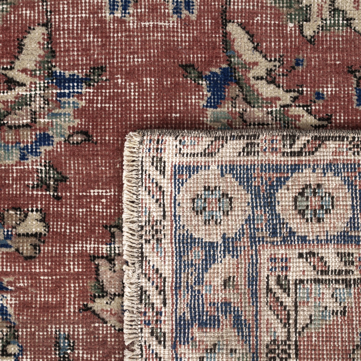 Julianda - Vintage Turkish Small Rug