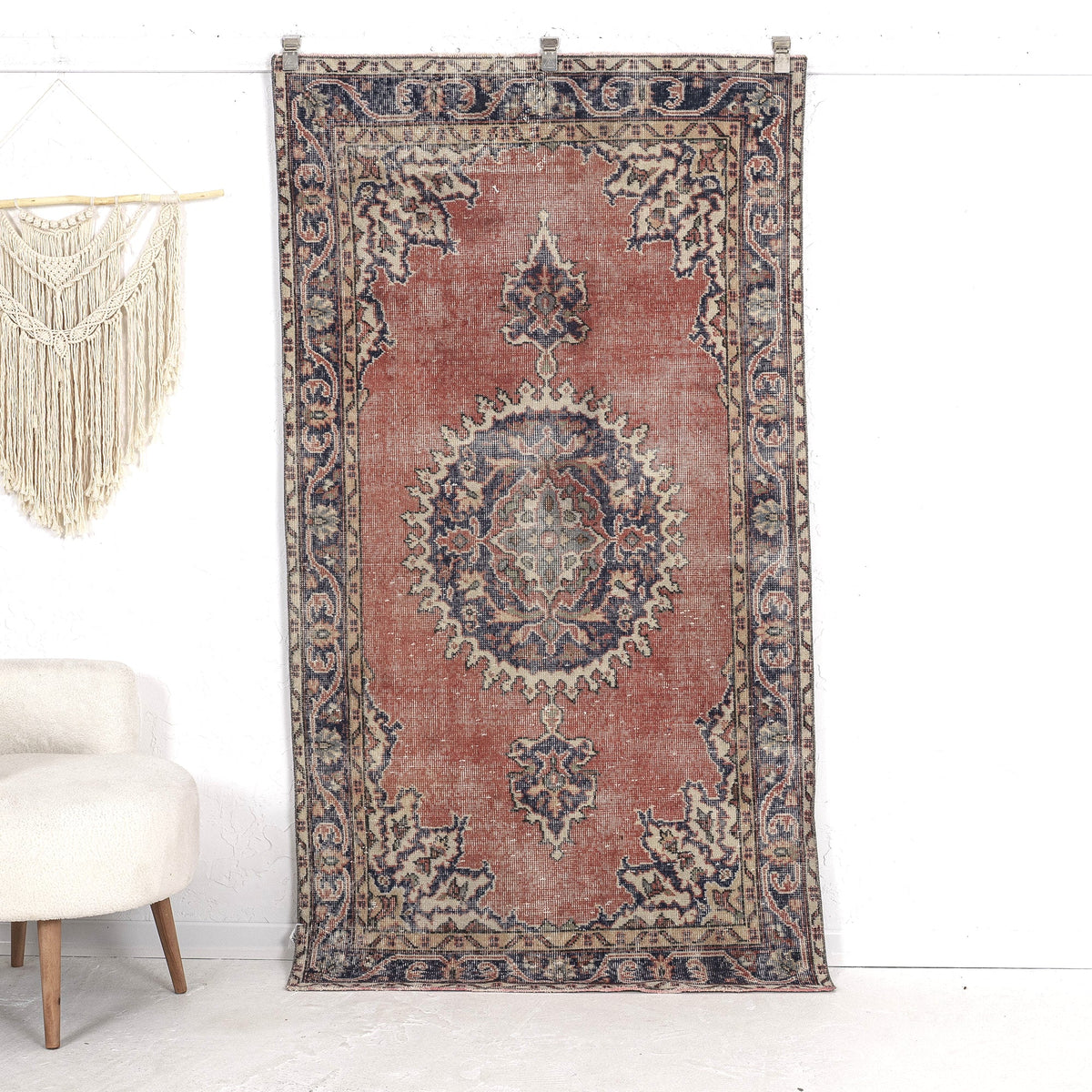 Kamille - Vintage Turkish Small Rug