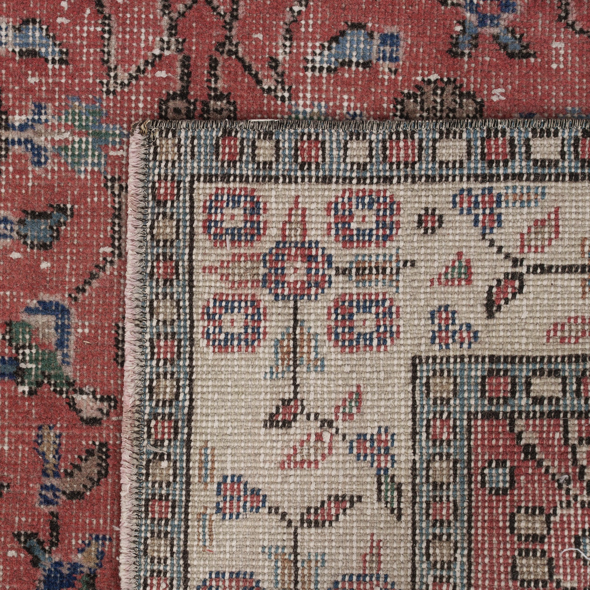 Kelani - Vintage Turkish Small Rug