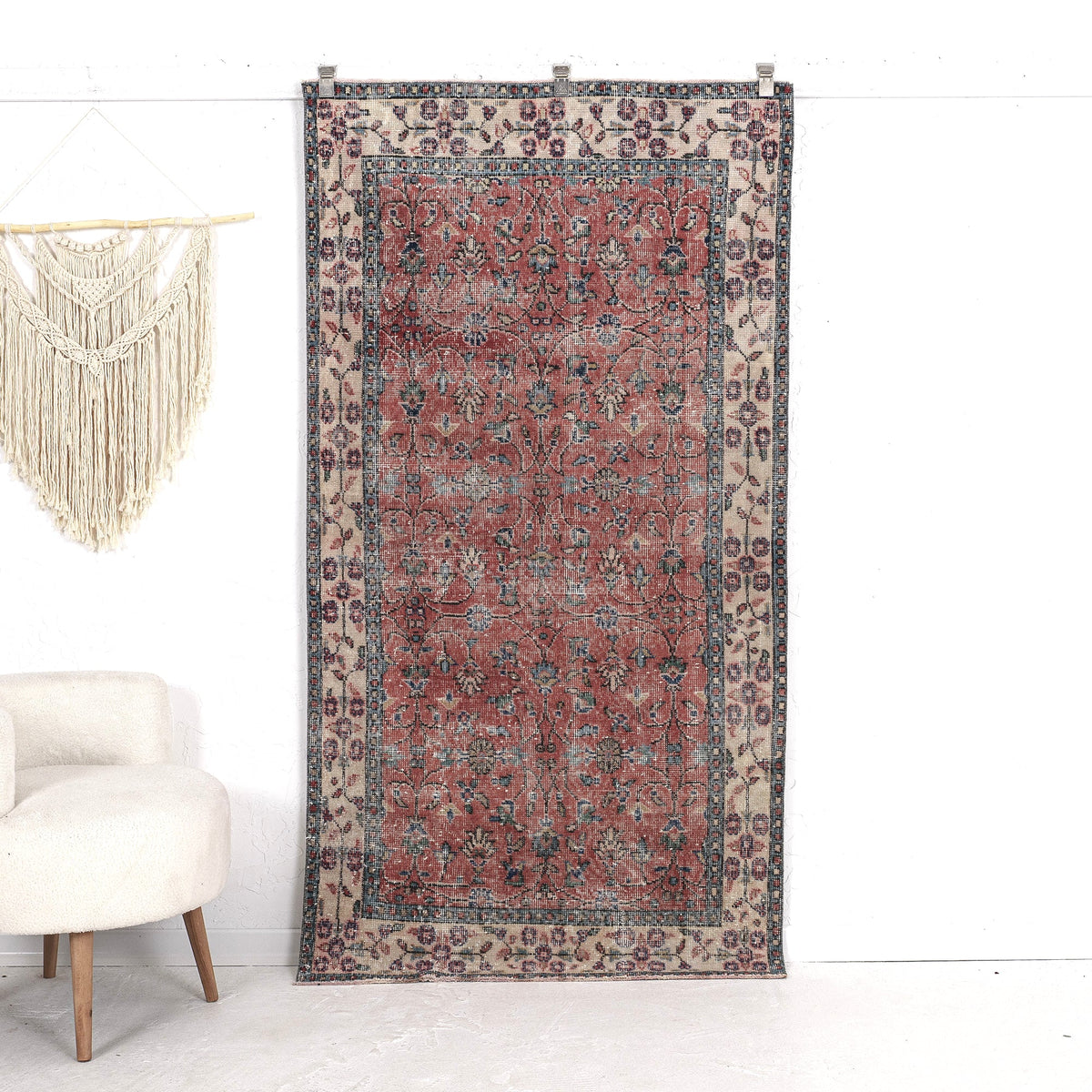 Kelani - Vintage Turkish Small Rug