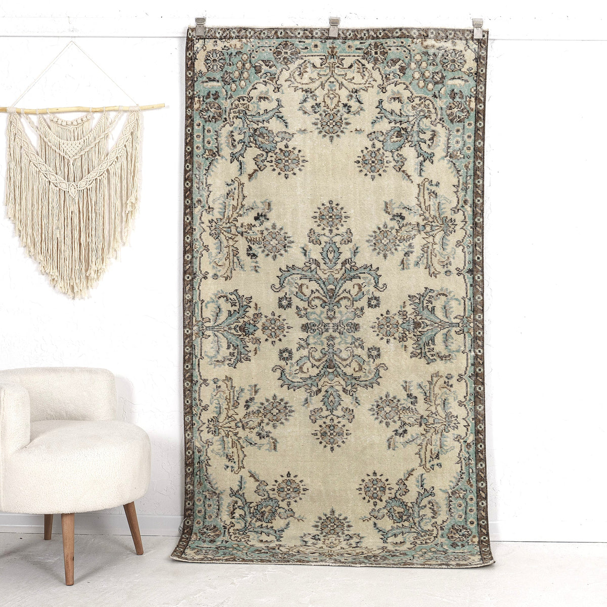 Kyanna - Vintage Turkish Small Rug