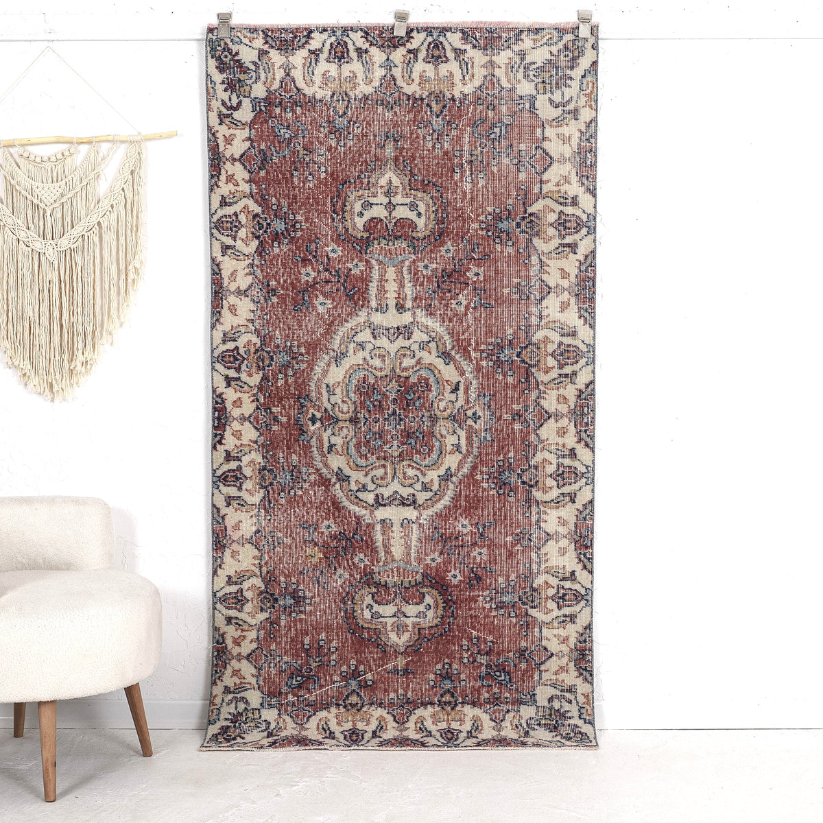 Lacely - Vintage Turkish Small Rug