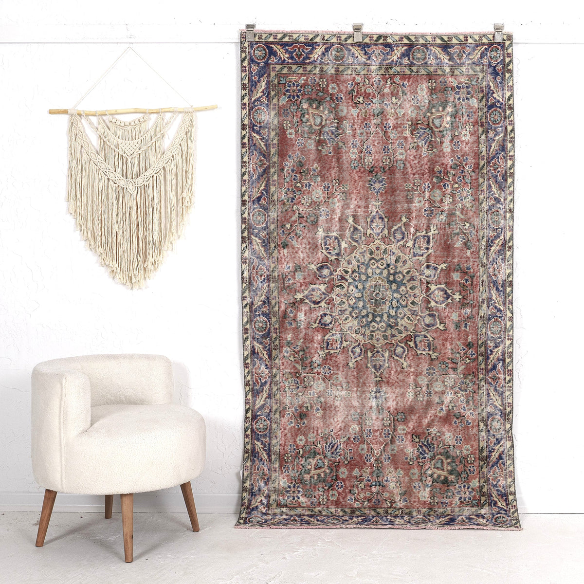 Leta - Vintage Turkish Small Rug