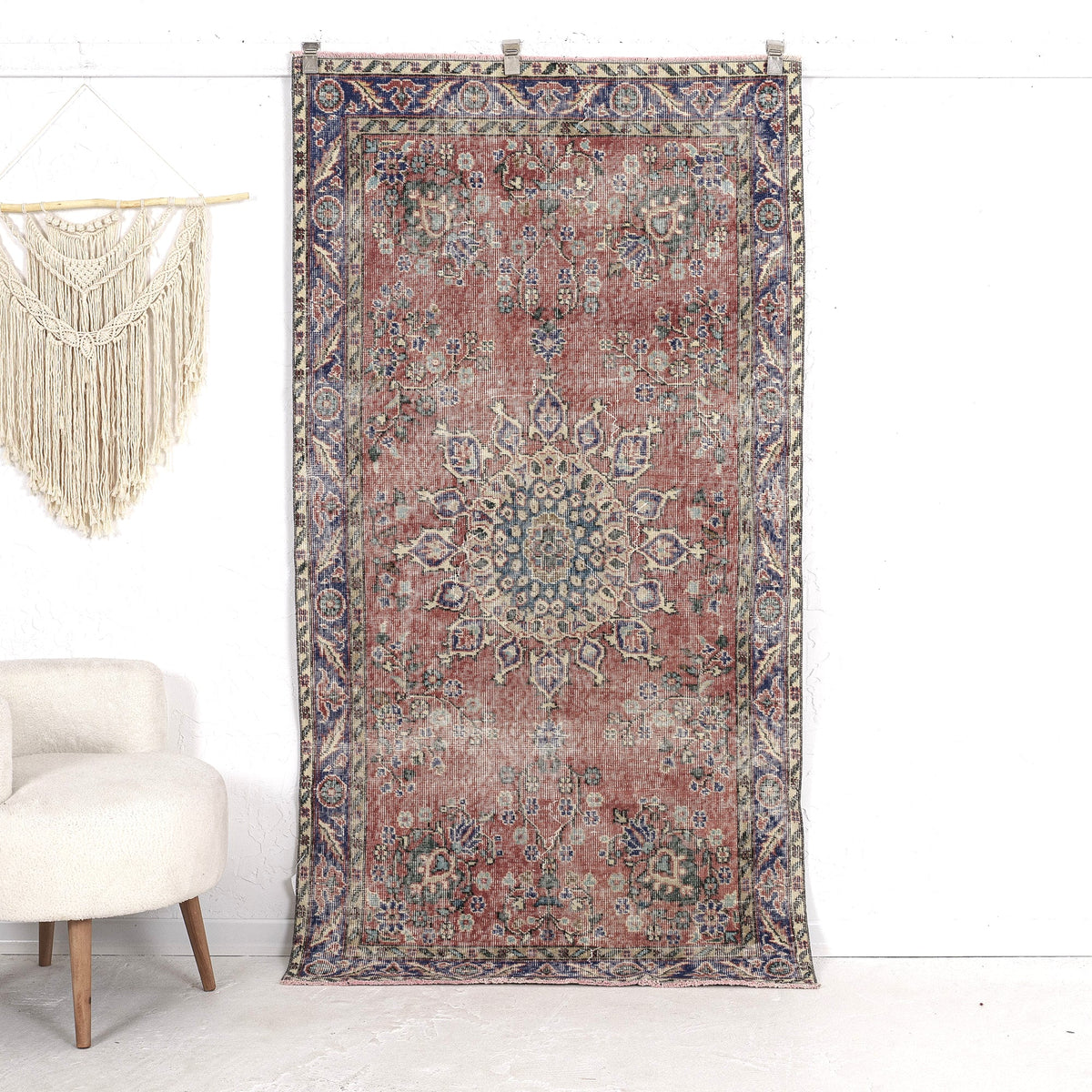 Leta - Vintage Turkish Small Rug