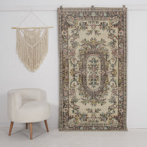 Lyzella - Vintage Turkish Small Rug