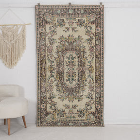 Lyzella - Vintage Turkish Small Rug