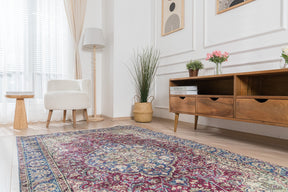 Nadira - Turkish Rug, Vintage Charm for Modern Spaces