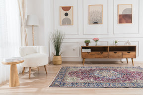 Nadira - Turkish Rug, Vintage Charm for Modern Spaces