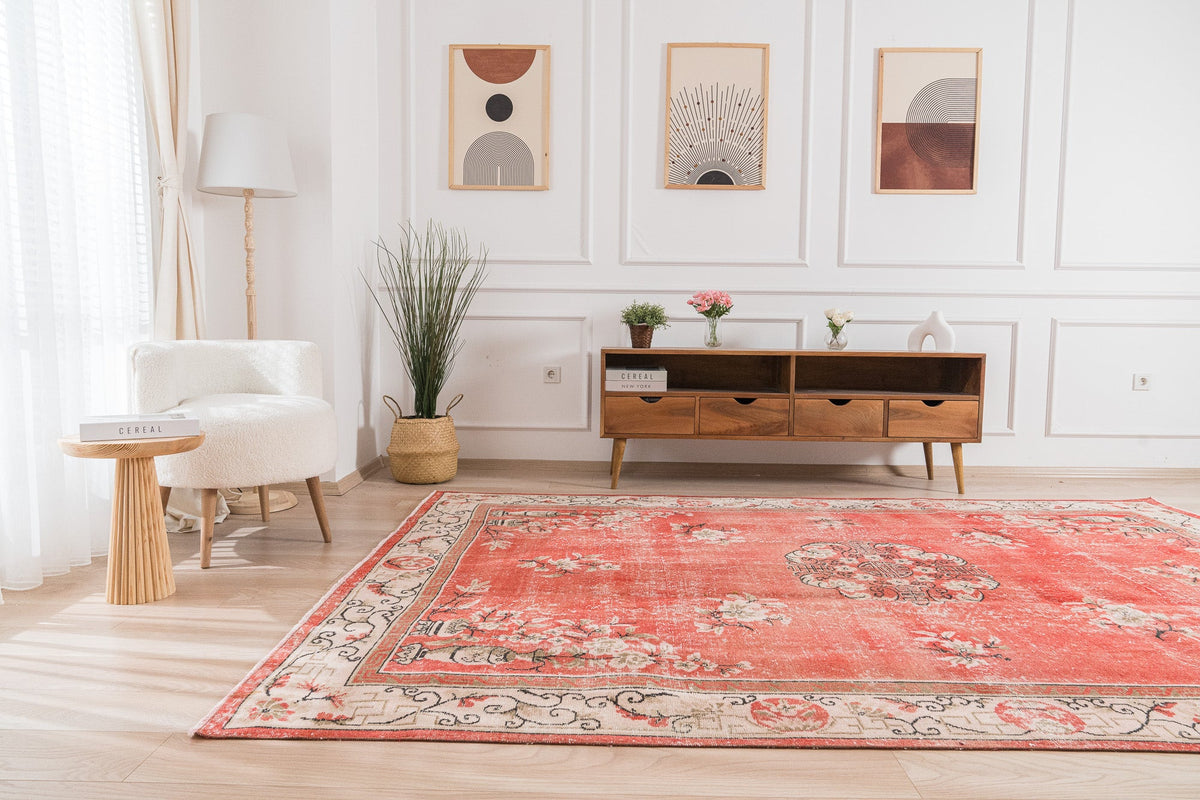 Gemina - Vintage Persian Rug, Handwoven Masterpiece