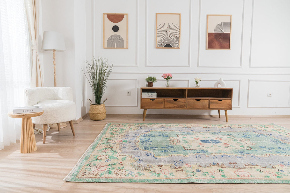 Goldie - Living Room Rug, Premium Handmade Craft