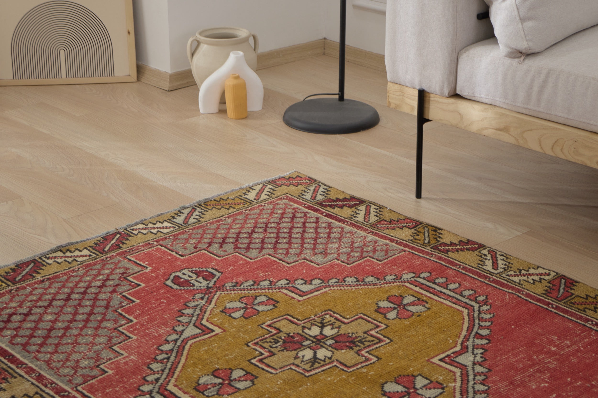 Handwoven tradition meets modern style. The Vivian Rug. | Kuden Rugs