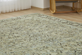 Walburg - Handmade Antique washed Rug Beauty | Kuden Rugs