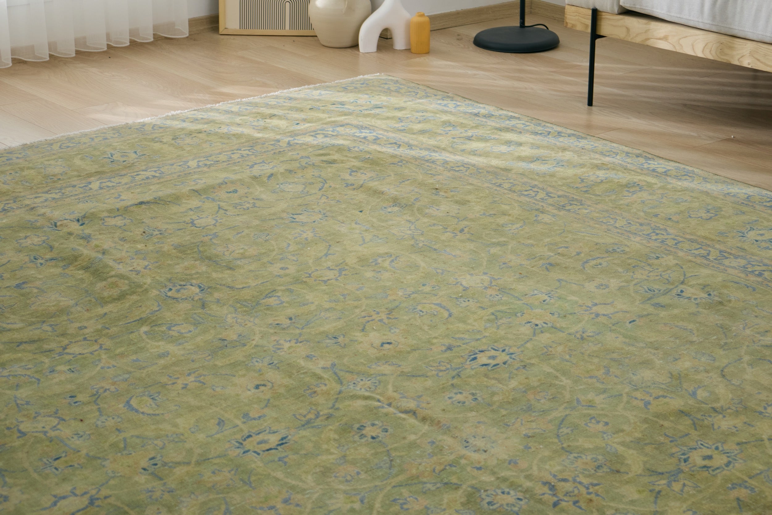 Yenta - Handmade Antique washed Rug Beauty | Kuden Rugs