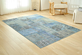 Zafina - Vintage Patchwork Rug | Kuden Rugs