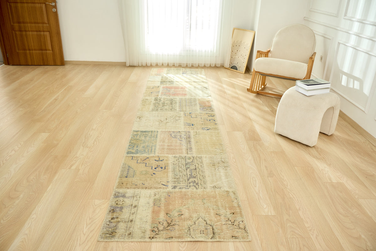 Zana - Vintage Patchwork Rug | Kuden Rugs