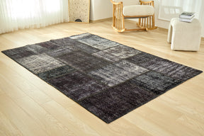 Zandra - Vintage Patchwork Rug | Kuden Rugs