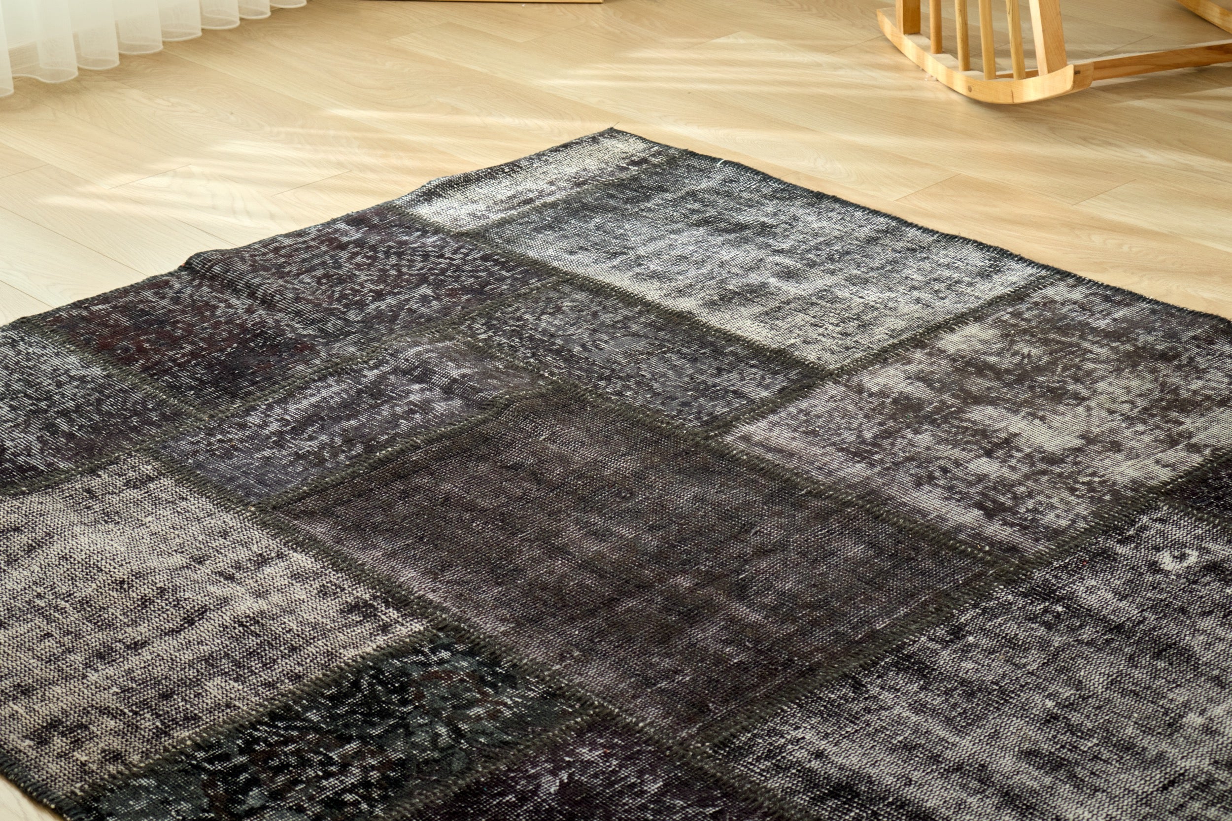 Handwoven tradition meets modern style. The Zandra Rug. | Kuden Rugs