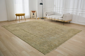 Zankhana - Beige Medallion Pattern Sophistication | Kuden Rugs