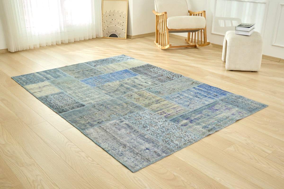 Zarah - Vintage Patchwork Rug | Kuden Rugs