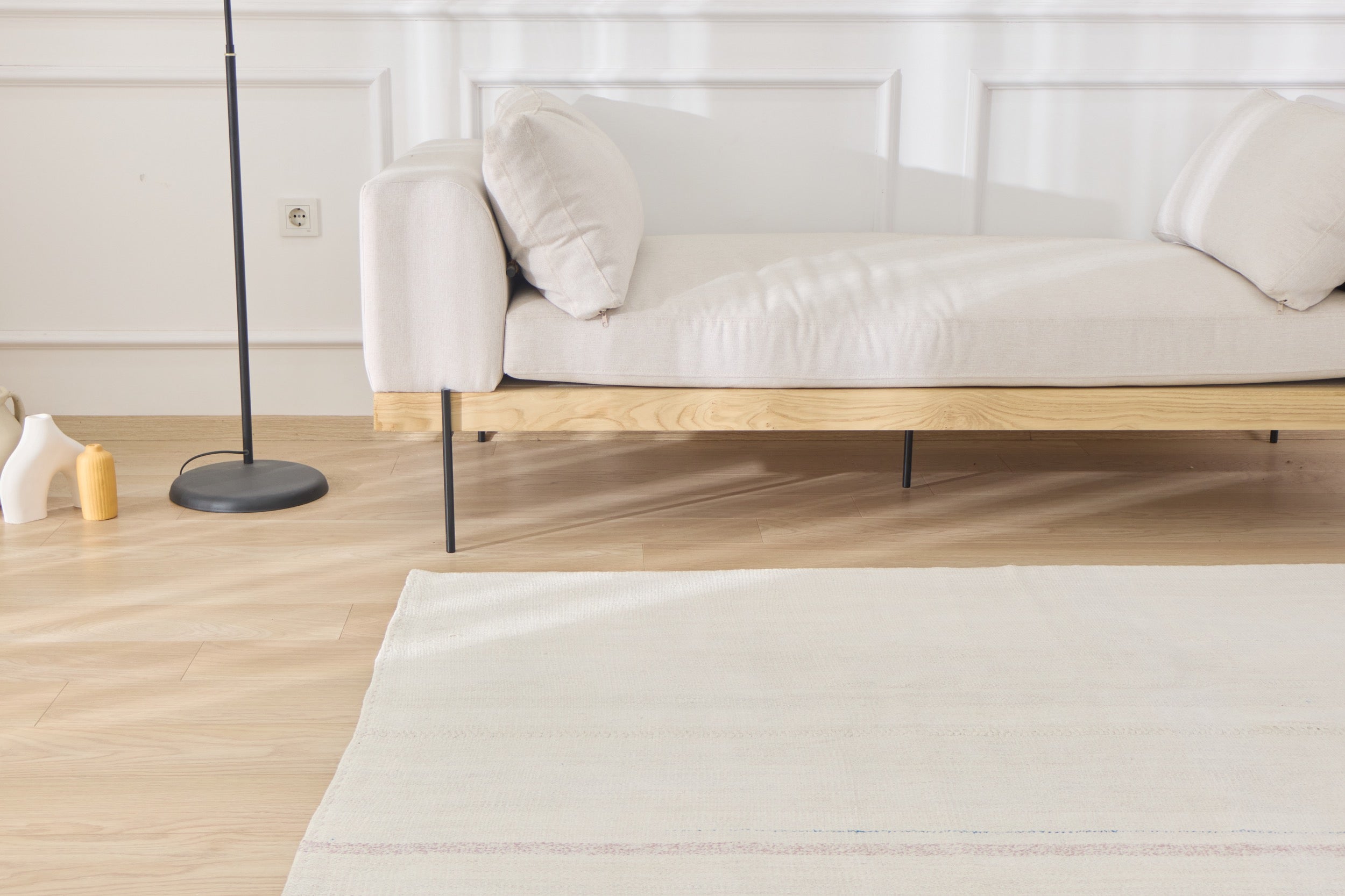 Experience the Understated Sophistication of Zawadi, a Low-Pile Turkish Rug | Kuden Rugs