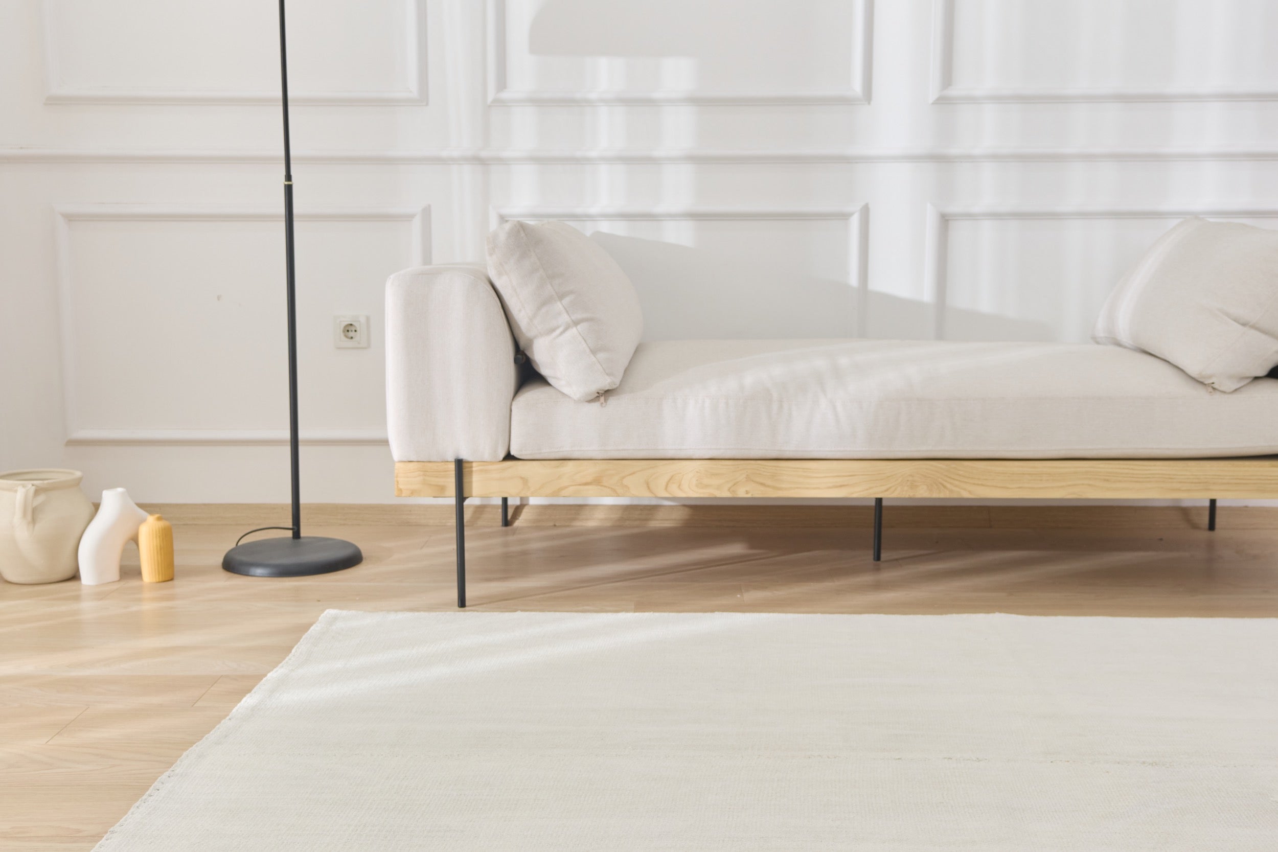 Indulge in the Understated Elegance of Zdebka, a Low-Pile Turkish Rug | Kuden Rugs