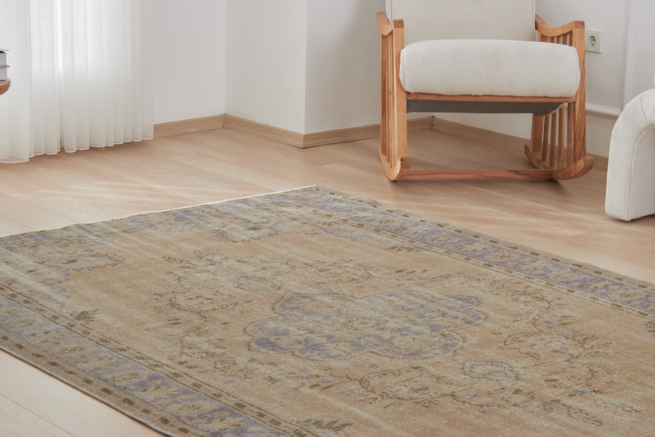 The Zenais Essence | Vintage Area Rug Artistry | Kuden Rugs