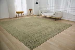 Zion - Beige Medallion Pattern Sophistication | Kuden Rugs