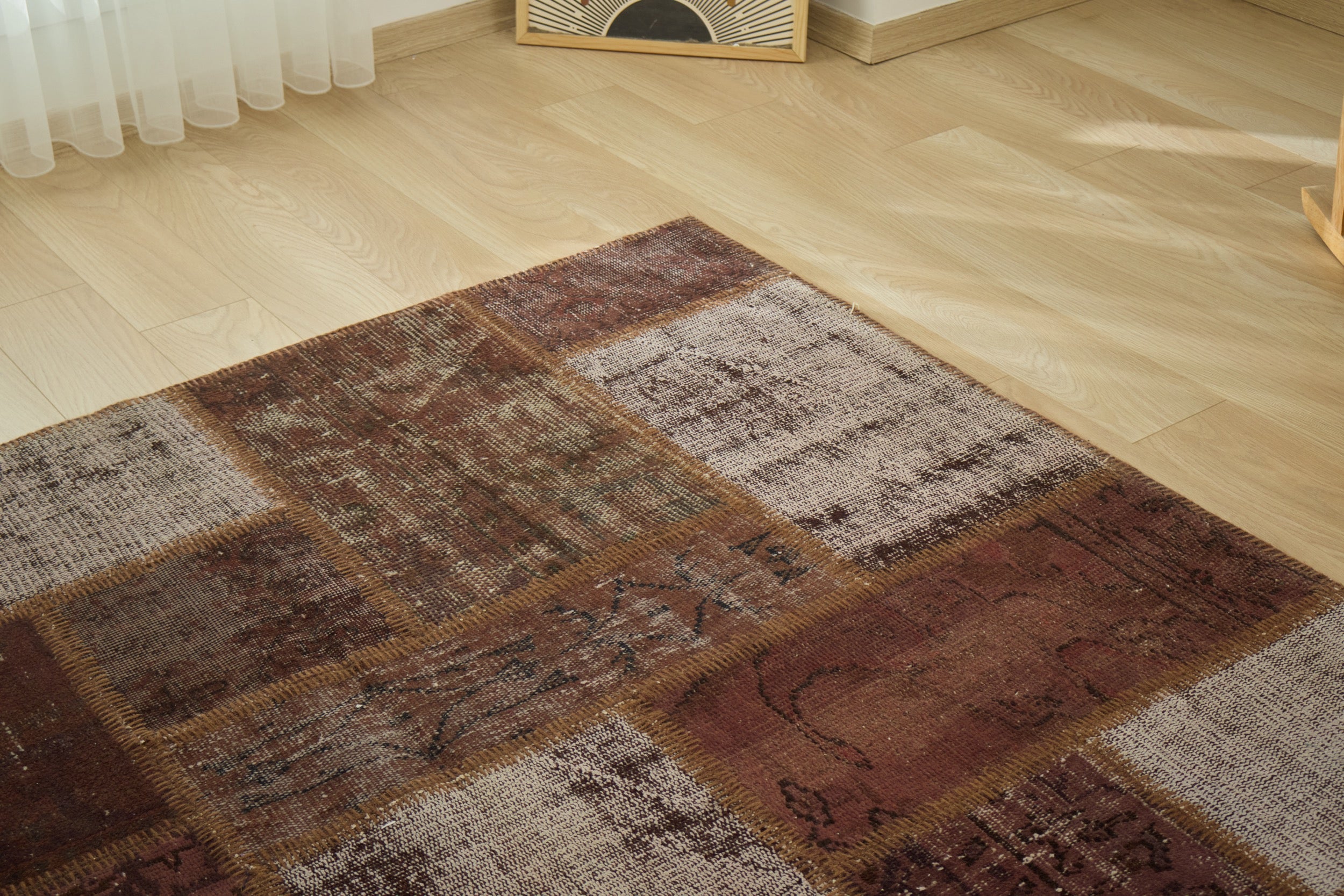 Zoleen - Vintage Patchwork Rug | Kuden Rugs