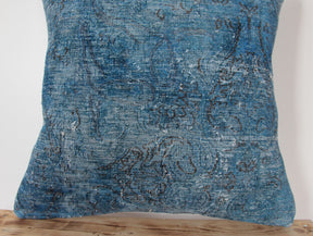 Socorro - Blue Bamboo Silk Pillow Cover