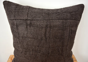 Cassana - Brown Hemp Pillow Cover