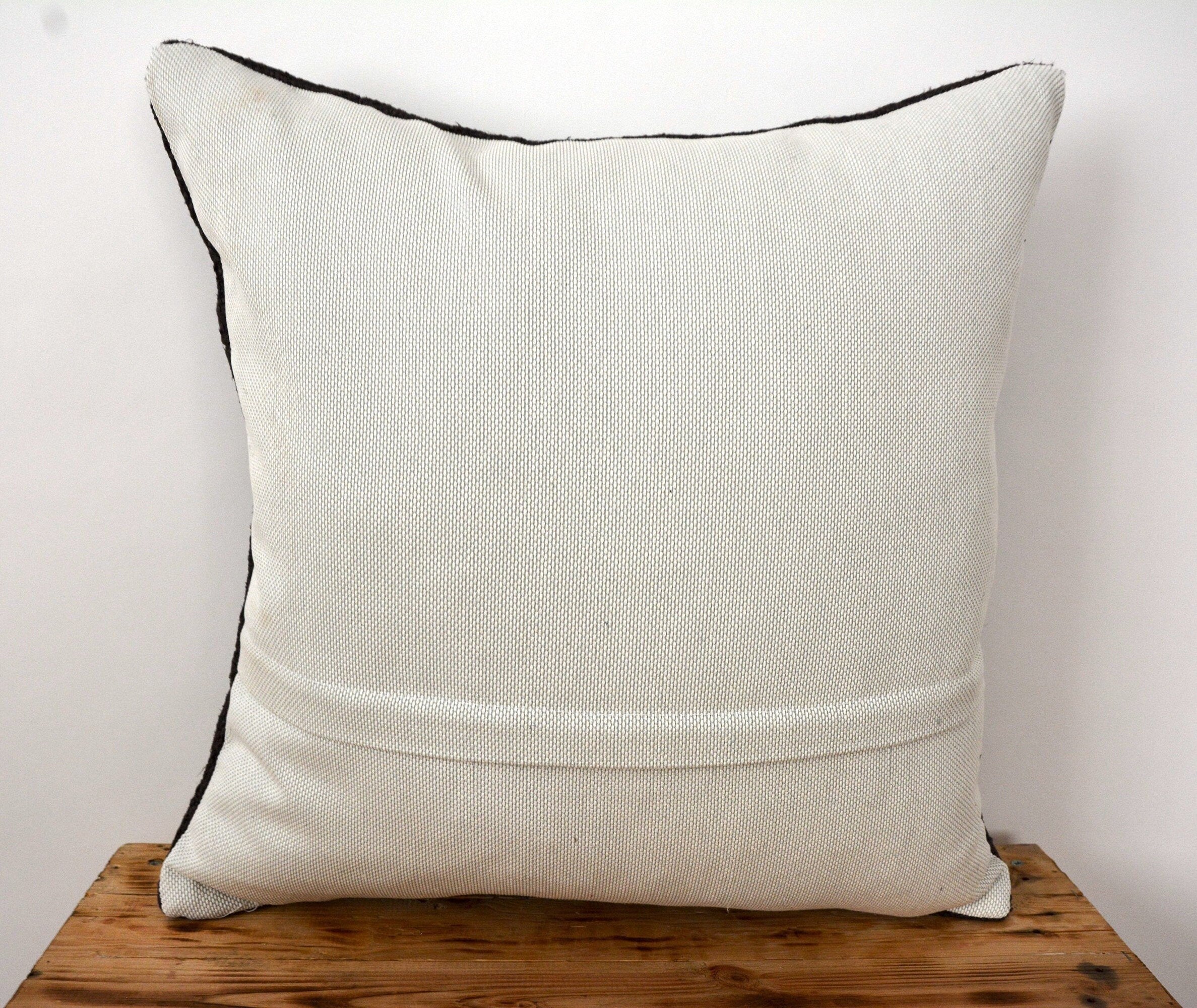 Cassana - Brown Hemp Pillow Cover