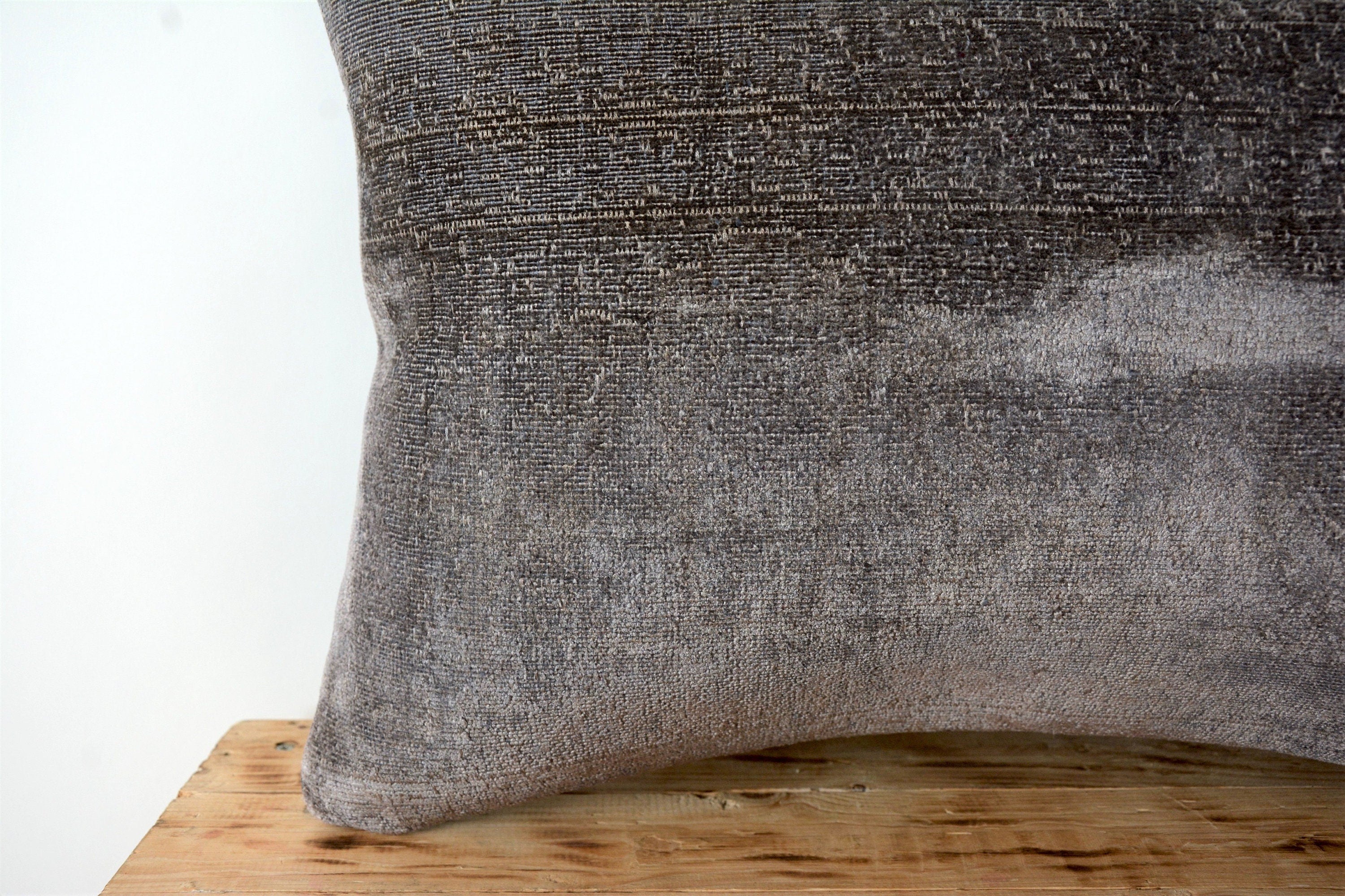 Sena - Gray Bamboo Silk Pillow Cover