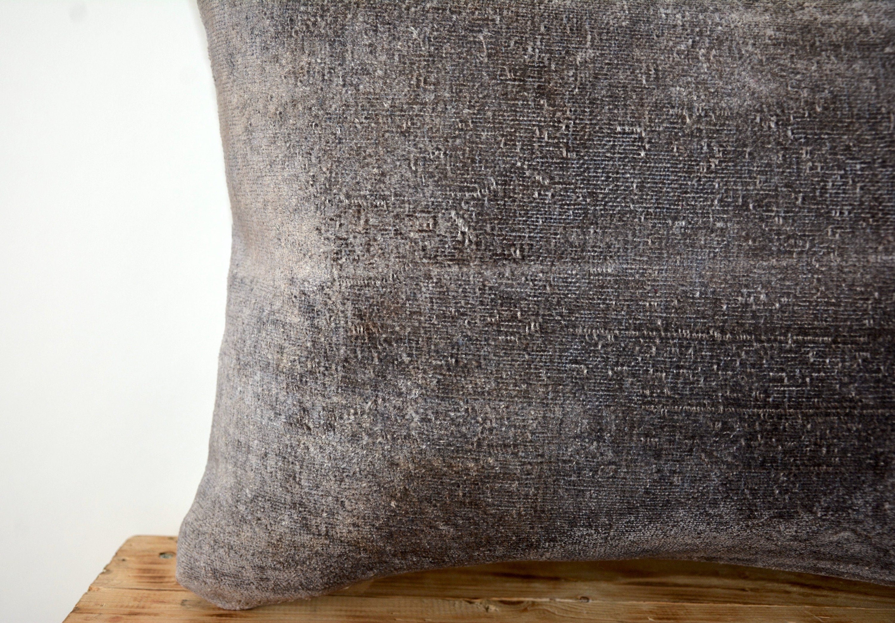 Sable - Gray Bamboo Silk Pillow Cover