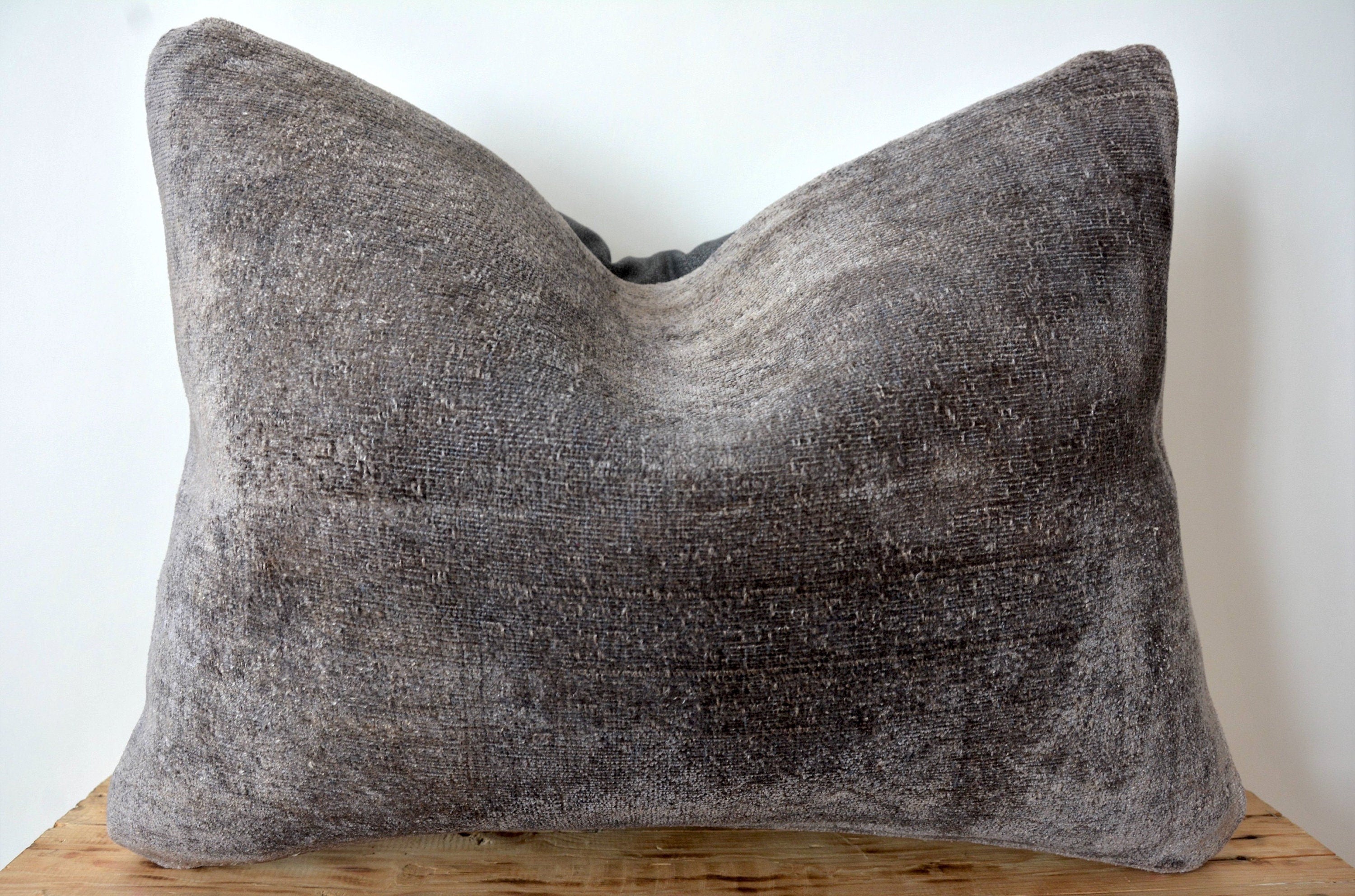 Sable - Gray Bamboo Silk Pillow Cover