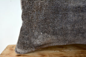 Shira - Gray Bamboo Silk Pillow Cover