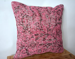 Usagi - Wool Pink Pillow Cover