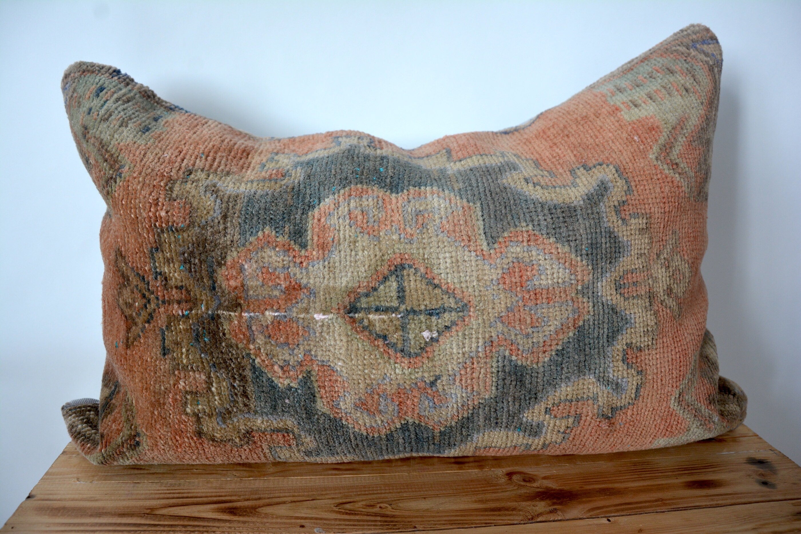 Valesca - Wool Orange Pillow Cover